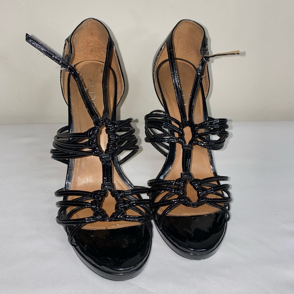 Black Aldo heels